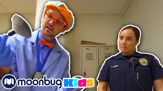 Blippi Visits A Crime Scene! | @Blippi Kids Learn! | Educational Video
