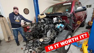 This Silverado Needs a FULL FRAME REPLACEMENT! Rebuild Part 2!