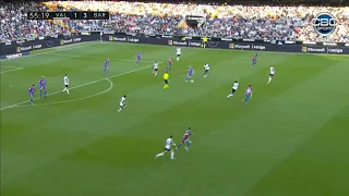 Frenkie de Jong amazing through pass vs Valencia