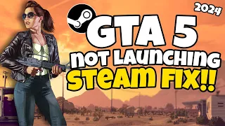 How To Fix GTA 5 Not Launching in 2024 [Steam] | GTA V Not Opening in Steam Fix