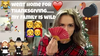Vlog #5; I Went Home For Thanksgiving | Gabby J David