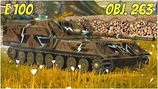 Obj. 263 & E 100 ● WoT Blitz