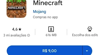 MINECRAFT POR 9 CONTO.