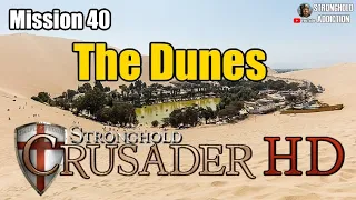 Mission 40: The Dunes (fast completion, rush) - Stronghold Crusader HD (90 gamespeed, 4K 2160P)