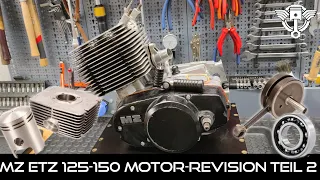 MZ ETZ 125/150 Montage des Motors Teil 2 Regeneration/Revision/Repair MZ Engine/Service