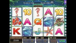 Dolphin Reef | Big Win On 20cent Bet