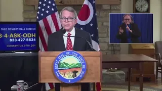 Ohio Governor Mike DeWine updates Ohio on the latest COVID-19 cases