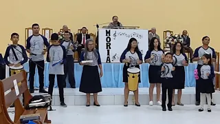 " GRUPO MORIÁ LOUVANDO NA IGREJA ASSEMBLÉIA DE DEUS MISSÕES CACIMBA DE DENTRO/PB "