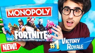 GIOCHIAMO AL MONOPOLY DI FORTNITE!!