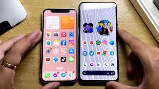 iPhone 12 mini vs Pixel 5 - SPEED TEST