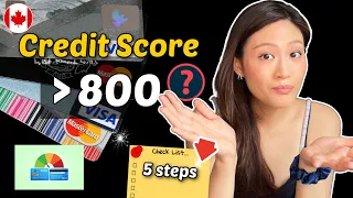 How to build a good credit score in Canada (especially as newcomer)