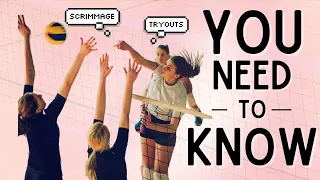 11 Volleyball Terms You Need To Know For Tryouts!