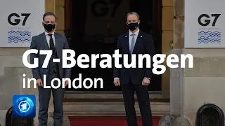 Außenminister der G7-Staaten beraten in London