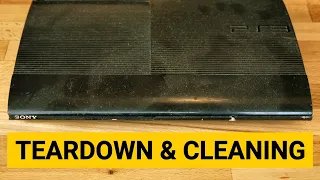 How to Clean PS3 Super Slim - Teardown & Cleaning