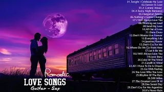 Best Beautiful Romantic Instrumental Love Songs Collection - Best Guitar & Saxophone Love Songs Ever