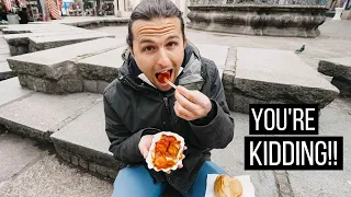 We tried some of Germany’s most popular street foods: CURRYWURST & DÖNER KEBAB🤤😋 | American's Review