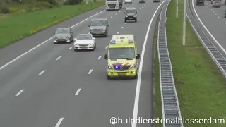 Ambulance 07-119 met spoed over de a28 bij Soesterberg!(43)