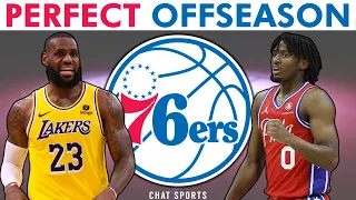 76ers PERFECT Offseason Plan: Sign LeBron James, Extend Tyrese Maxey + TRADE for Jimmy Butler?