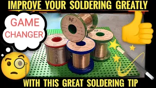 Easily Improve Your Soldering Skill / Soldering Game Changer