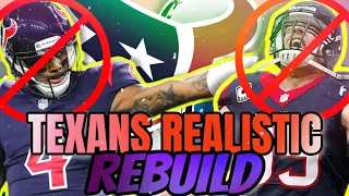 HOUSTON TEXANS REALISTIC REBUILD! | CAN WE COMPLETE MISSION IMPOSSIBLE?! - Madden 21 Franchise