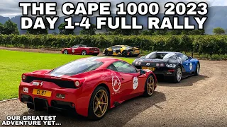 Driving 1600km Around The Western Cape | The Cape 1000 2023 Day 1-4 Full Rally