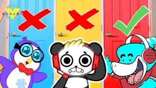 Don't Open The Wrong Mystery Door Challenge!!!