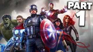 MARVEL'S AVENGERS Gameplay Walkthrough Part 1 - INTRO (Full Game)