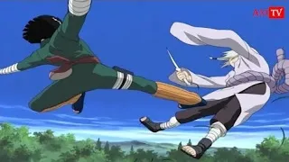 Naruto, Rock Lee and Gaara vs Kimimaro