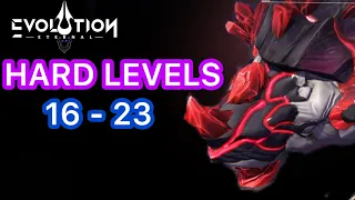 Crimson Abyss Hard Levels | Eternal Evolution