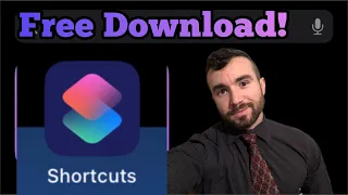 How to Convert Video to Audio - Shortcuts iPhone App Tutorial (Free Download)