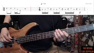 The Ocean by Led Zeppelin - Bass Cover with Tabs Play-Along