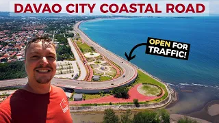 DAVAO CITY'S COASTAL ROAD IS OPEN! Philippines Game Changing Highway!