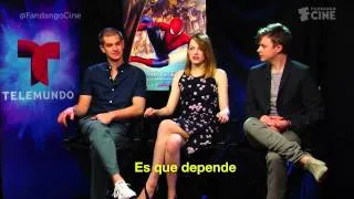 Andrew Garfield, Emma Stone y Dane DeHaan de 'The Amazing SpiderMan 2' | Fandango | Entretenimiento