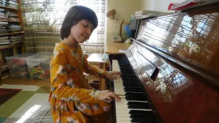Марианна Лемешкина, 6 лет. Ф.Кулау "Сонатина до мажор" Ор.55, №1.