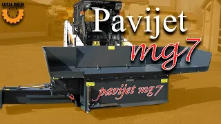 Mini finisor de asfalt - Pavijet MG7