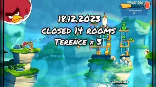 angry birds 2 clan battle 18.12.2023 closed 14 rooms (Terence ×3)