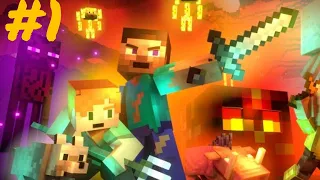 Nether War _ Alex and Steve life (Minecraft Animation) Ep (1)
