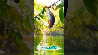 Fish eating fruits | 8k Ultra HD | beauty of nature || #fish