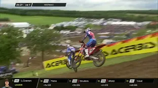 De Wolf vs Langenfelder MX2 Race 2 | Monster Energy MXGP of France 2024