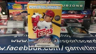 2018 Topps Update Series Baseball Blaster Box Break