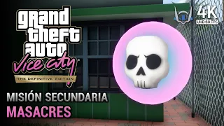 GTA Vice City Definitive Edition | Masacres (Todas las ubicaciones - 4K 60fps)