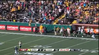 CFL Recap: Edmonton 8, Hamilton 51 - September 15, 2012