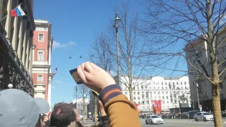 Генеральная репетиция 7 мая 2017  General rehearsal of the parade in Moscow on May 7, 2017