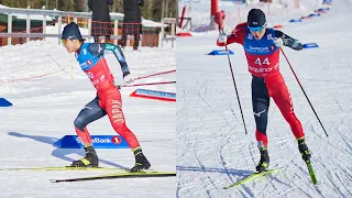 【1.2km Sprint F Qual】U23世界選手権男子スプリントスケーティングの予選の走りハイライト動画！