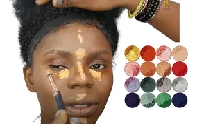 VIRAL 💣BOMB🔥THE HAIR 👆😱 MUST WATCH 😳 MAKEUP AND HAIR TRANSFORMATION ❤️MELANIN 🍫