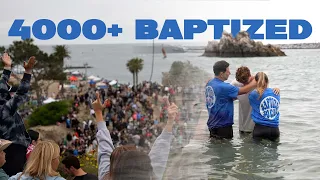 4000+ BAPTIZED at Corona Del Mar!! | Baptize SoCal 2023