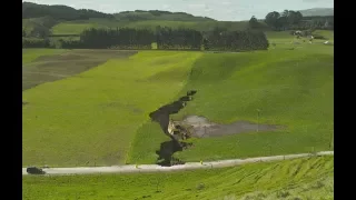 Massive sinkhole on farm just going to get bigger  - GNS