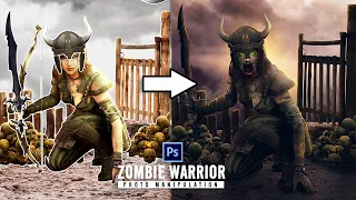 Zombie Knight Photoshop Tutorial