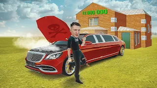 Нашел Убитый Лимузин За Копейки и Восстановил Для Банды | GTA РАДМИР