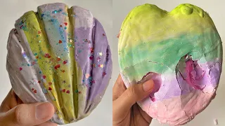 Plaster Clay Cracking & Slime ASMR Video #187